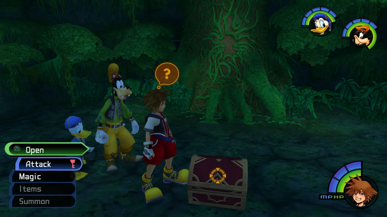 Deep Jungle Cavern of Hearts White Trinity Chest